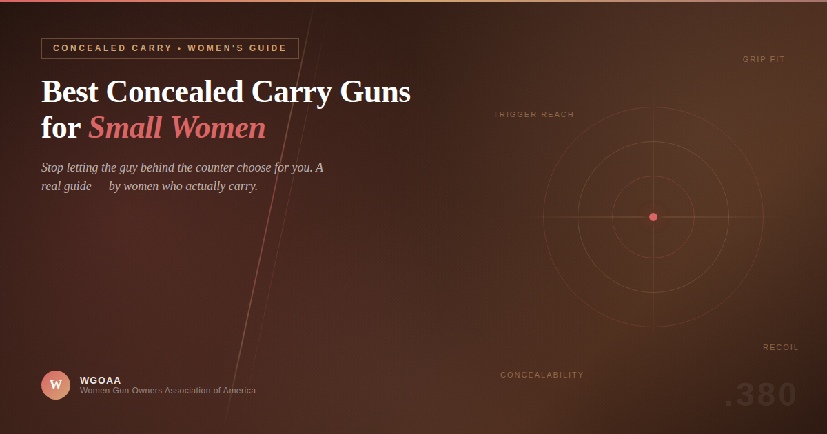 Best Concealed Carry Guns for Small Women: A Woman's Guide to Finding Your Perfect Fit